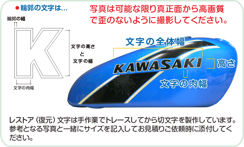 お問い合わせの際は写真とサイズをお願いします。