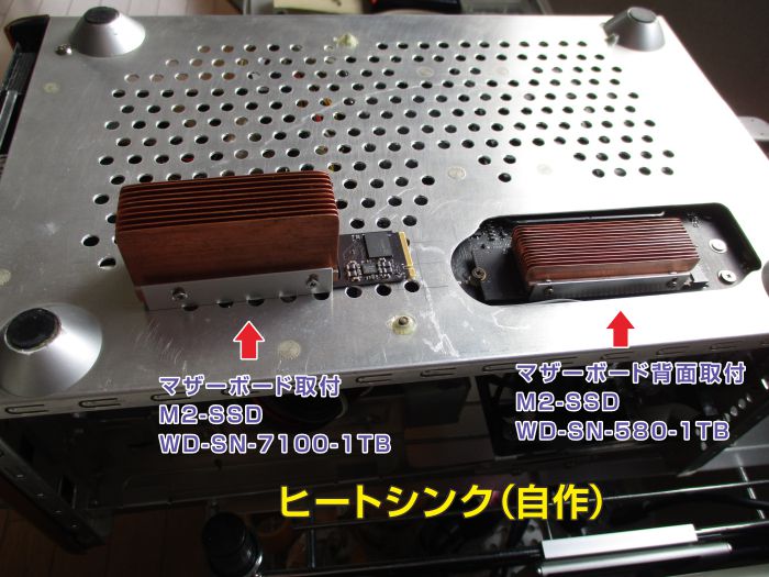 自作ヒートシンク
