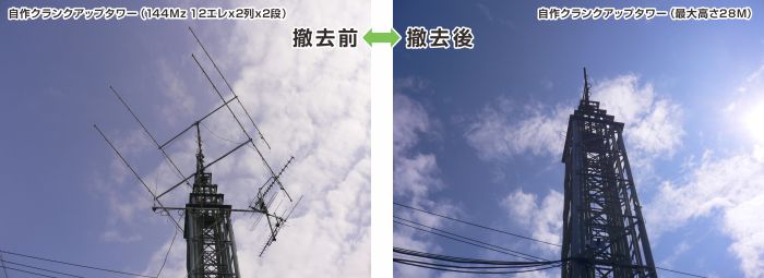 自作クランクアップタワー